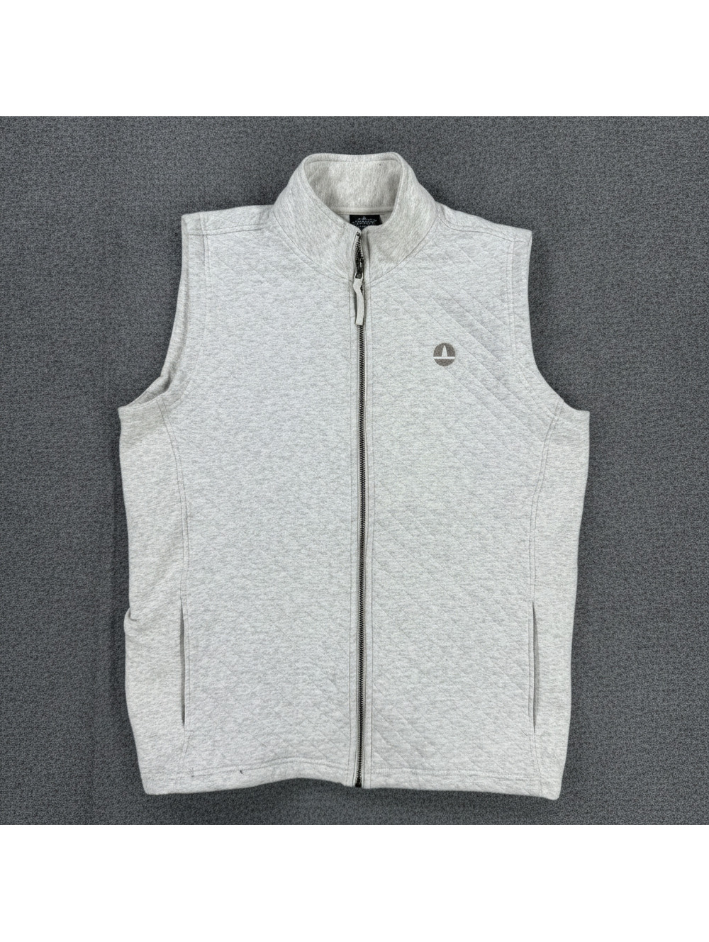Charles River Apparel Men's Quilted Sleeveless Vest Size L